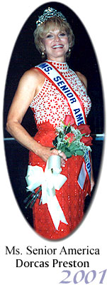 Ms. Senior America 2001, Dorcas Preston